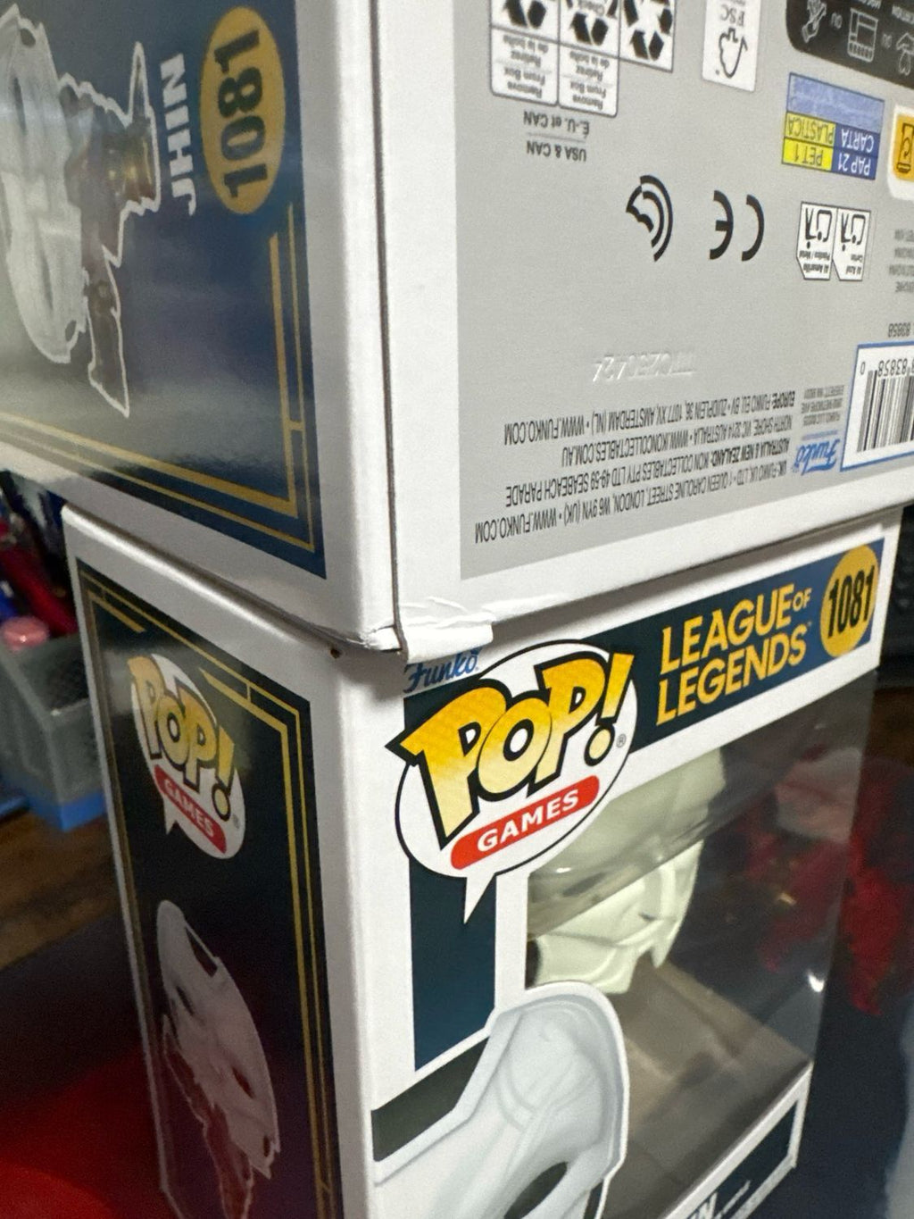 Funko POP! League of Legends - Jhin 1081 *Light Box Damage*