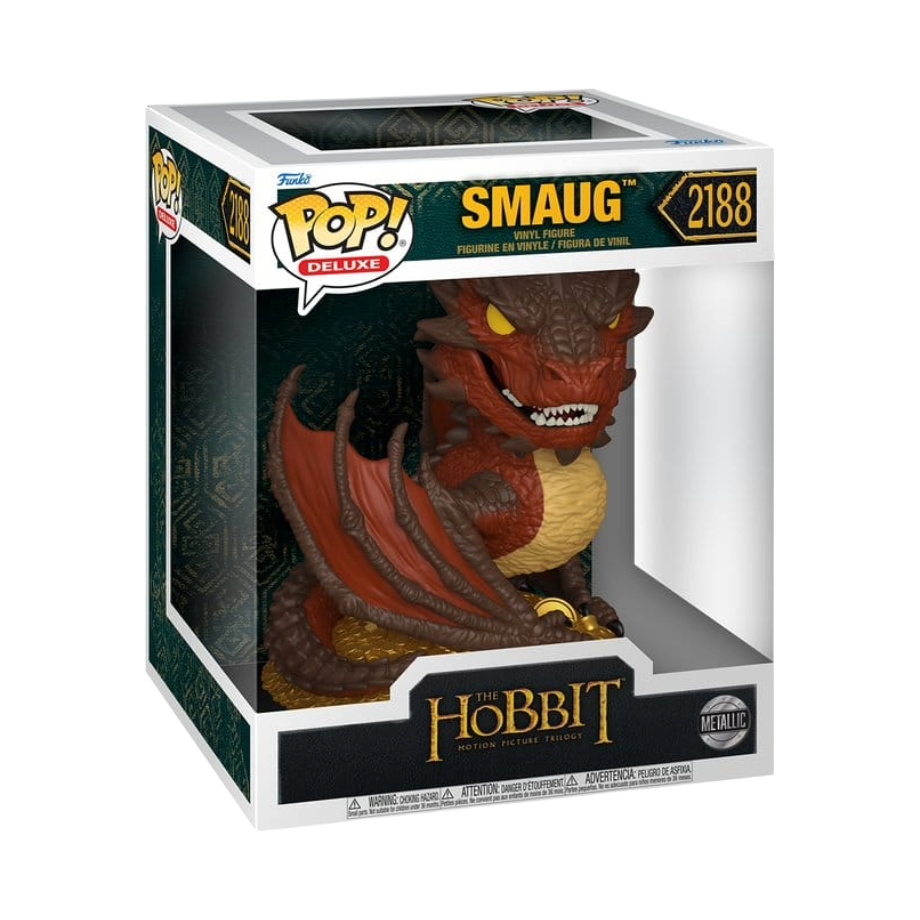 Funko POP!DELUXE Der Hobbit - Smaug 2188 *Metallic*