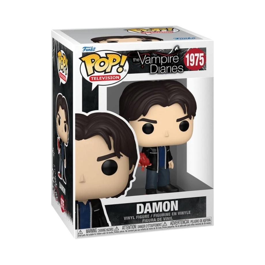 Funko POP! The Vampire Diaries - Damon 1975 *Chase Bundle*