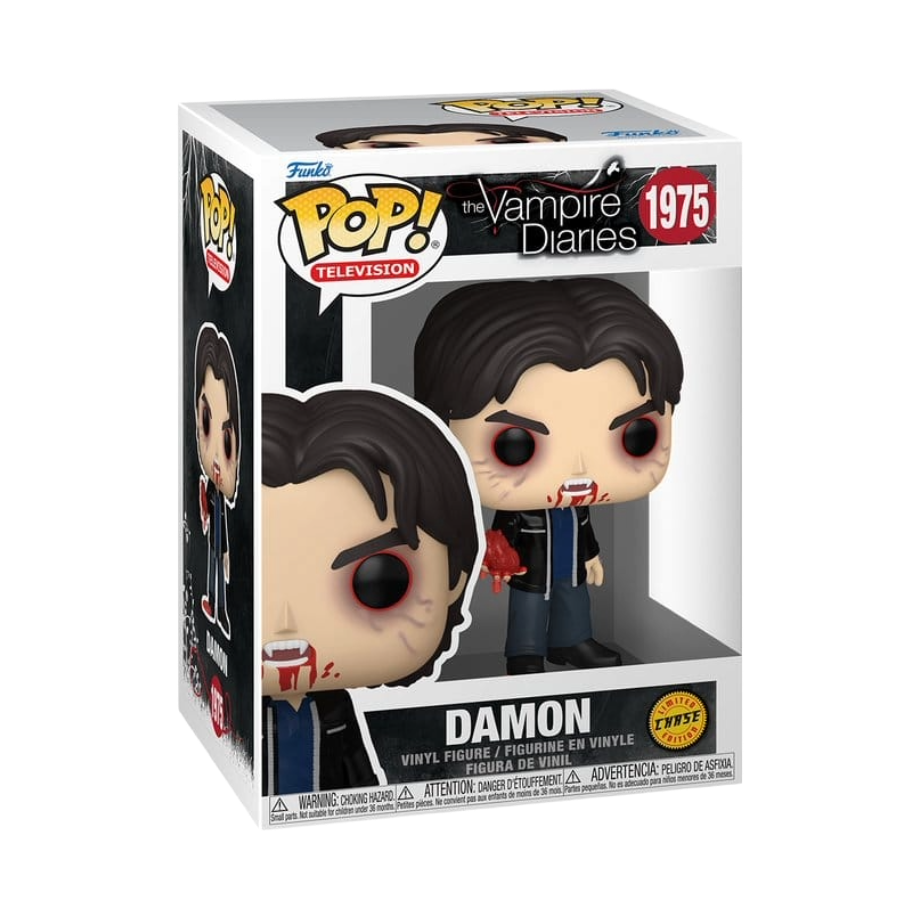 Funko POP! The Vampire Diaries - Damon 1975 *Chase Bundle*
