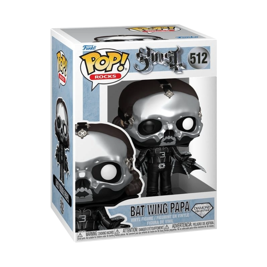 Funko POP! Rocks Ghost - Bat wing Papa 512 *diamond*