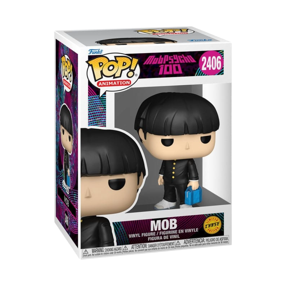 Funko POP! Mob Psycho 100 - Shigeo 2406 *Chase Bundle*