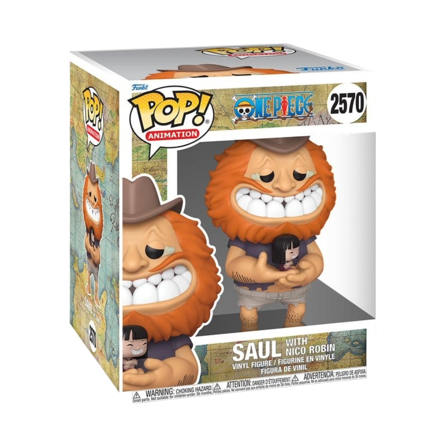 Funko POP!SuperSized One Piece - Saul w/ Nico Robin 2570