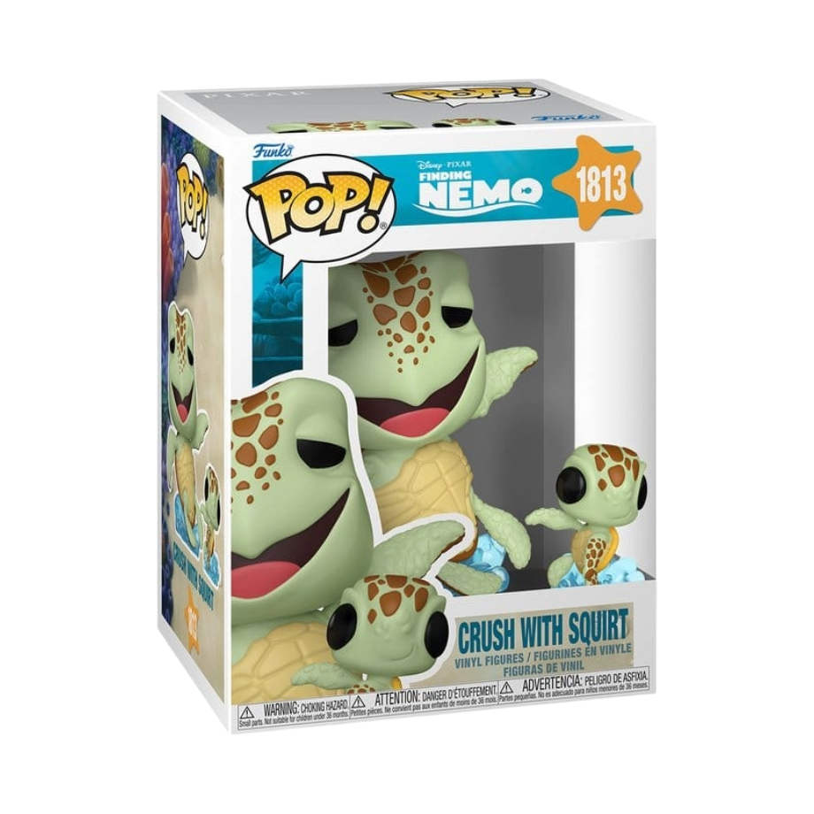 Funko POP! Findet Nemo - Crush with Squirt 1813