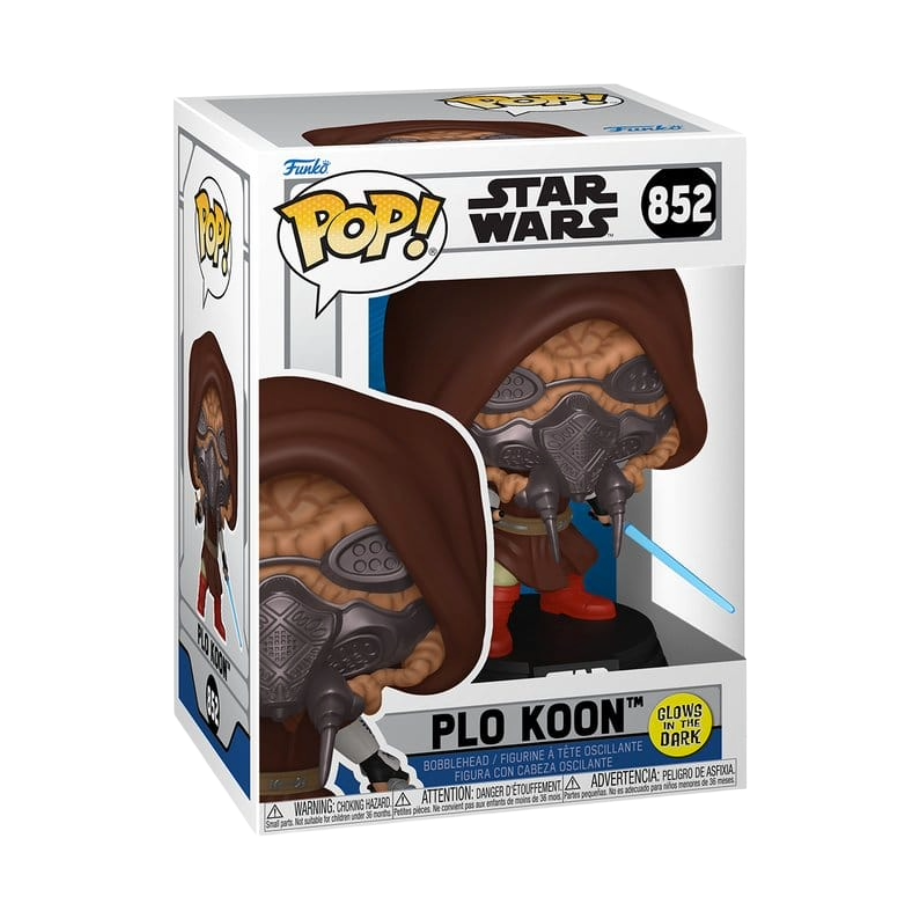 Funko POP! Star Wars - Plo Koon 852 *glow*