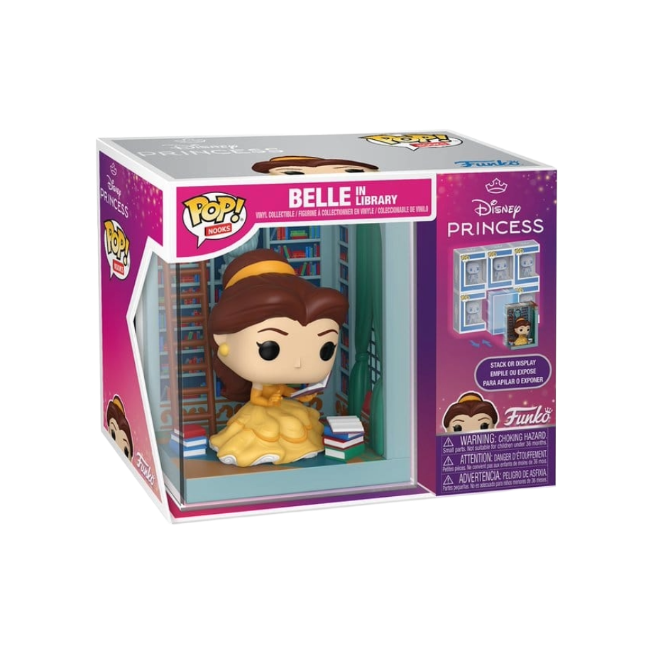 Funko POP! Nooks Die Schöne und das Biest - Diorama Belle in Library