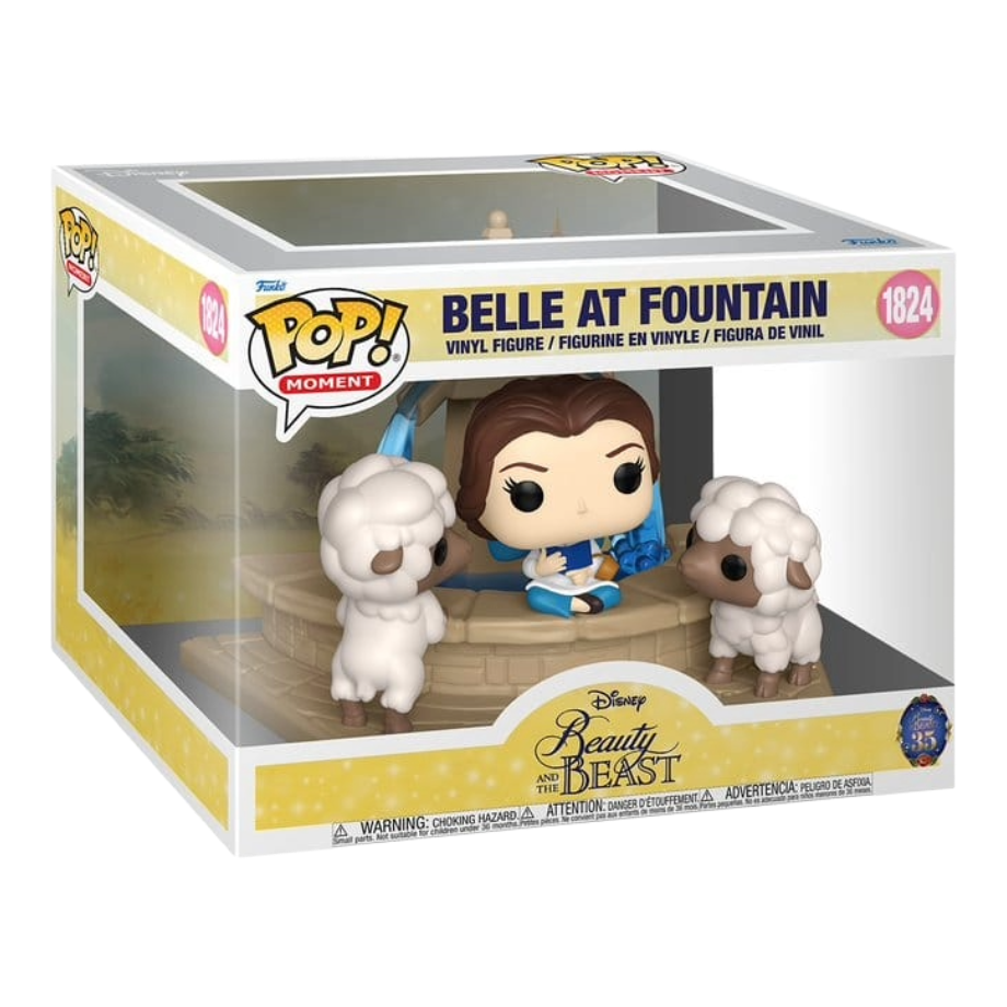Funko POP! MOMENT Die Schöne und das Biest - Belle at Fountain 1824