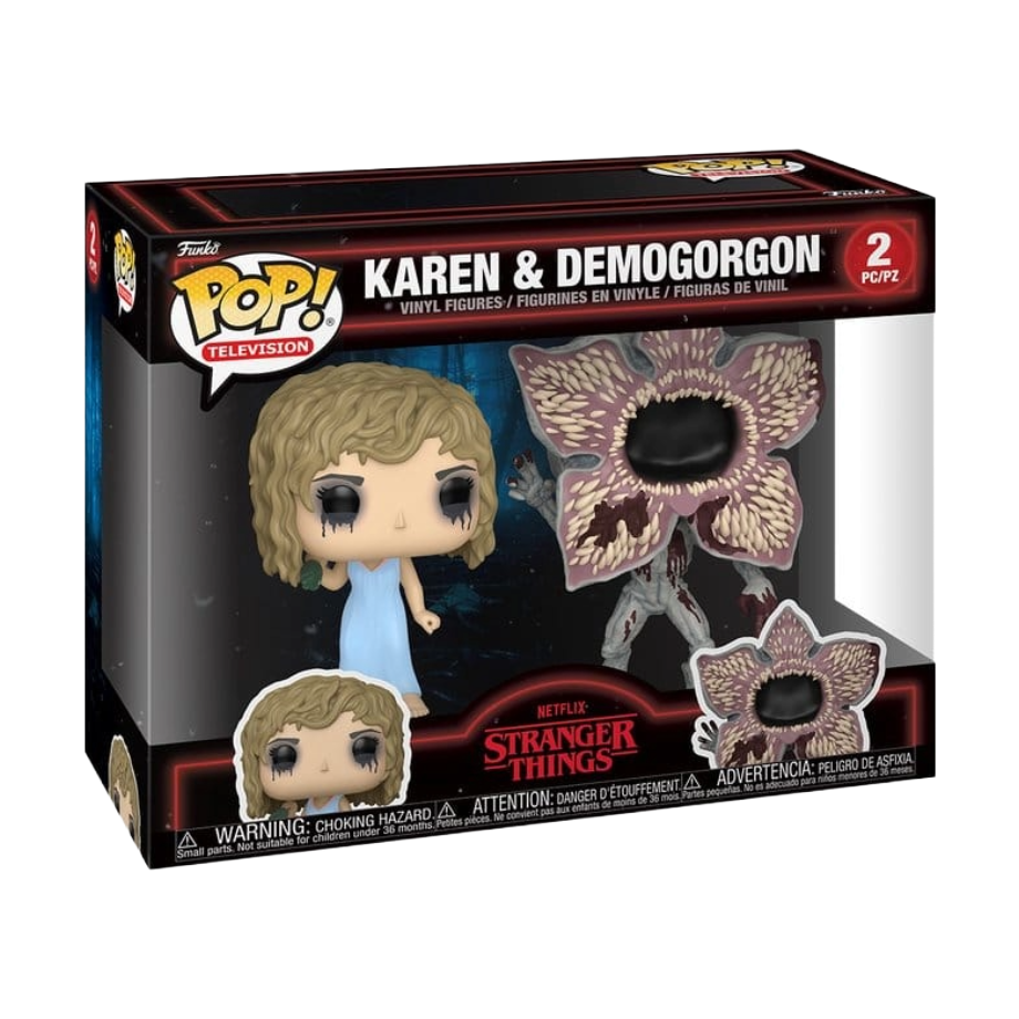 Funko POP! Stranger Things - Karen & Demogorgon 2Pack