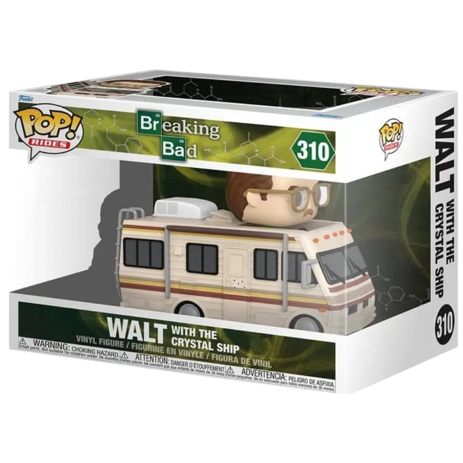 Funko POP!Ride Deluxe Breaking Bad - Walt with the Chrystal Ship 310