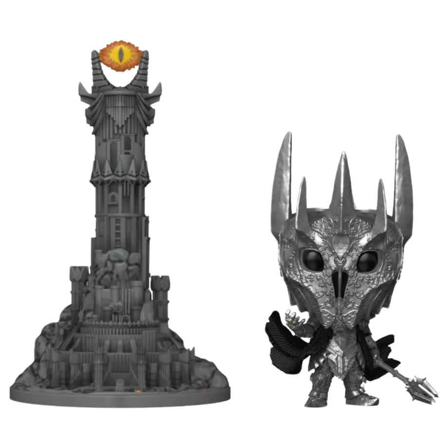 Funko POP!Town Herr der Ringe - Sauron with the Tower of Barad-Dur 36