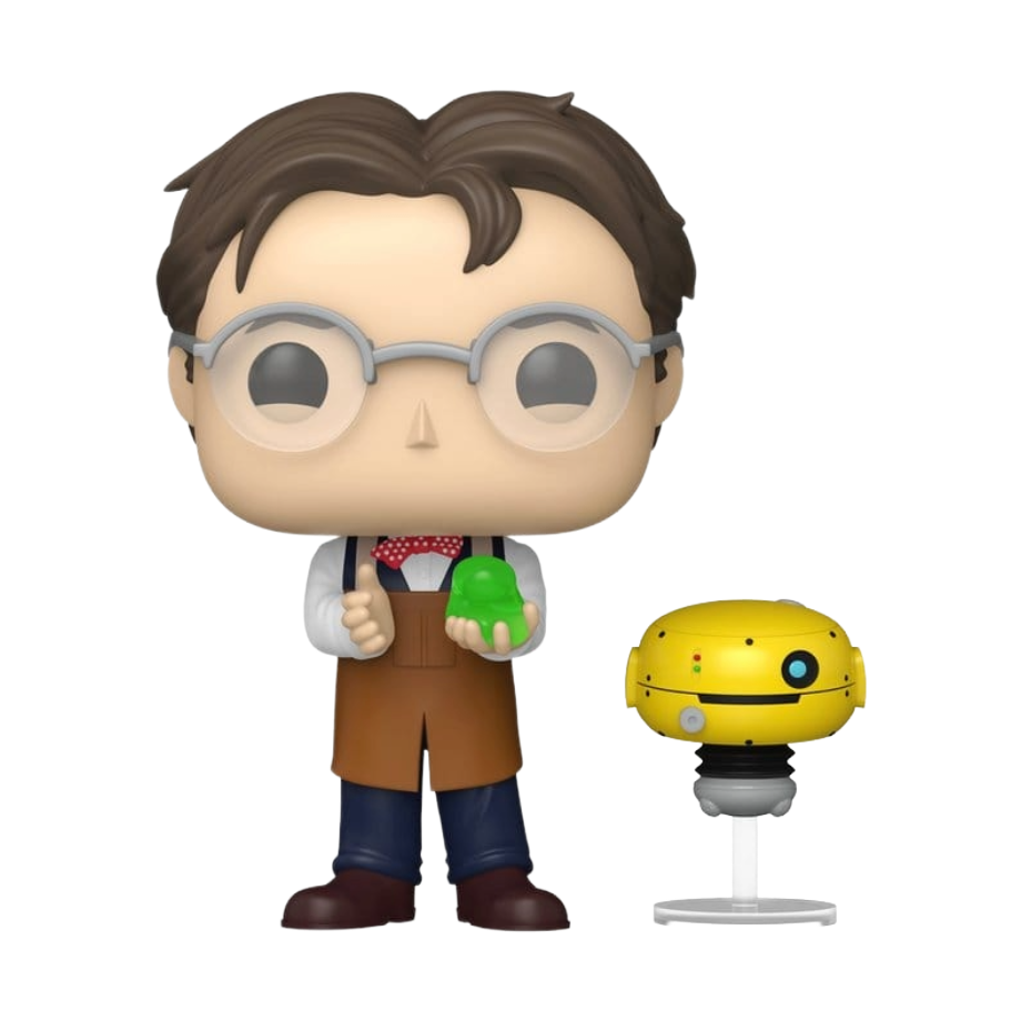 Funko POP! Flubber - Professor Brainard with Weebo 1833 *Chance auf Chase*