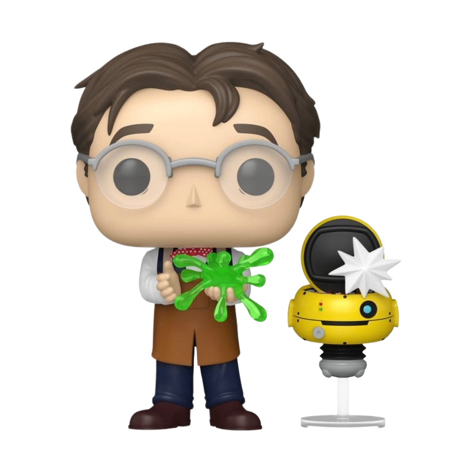 Funko POP! Flubber - Professor Brainard with Weebo 1833 *Chance auf Chase*