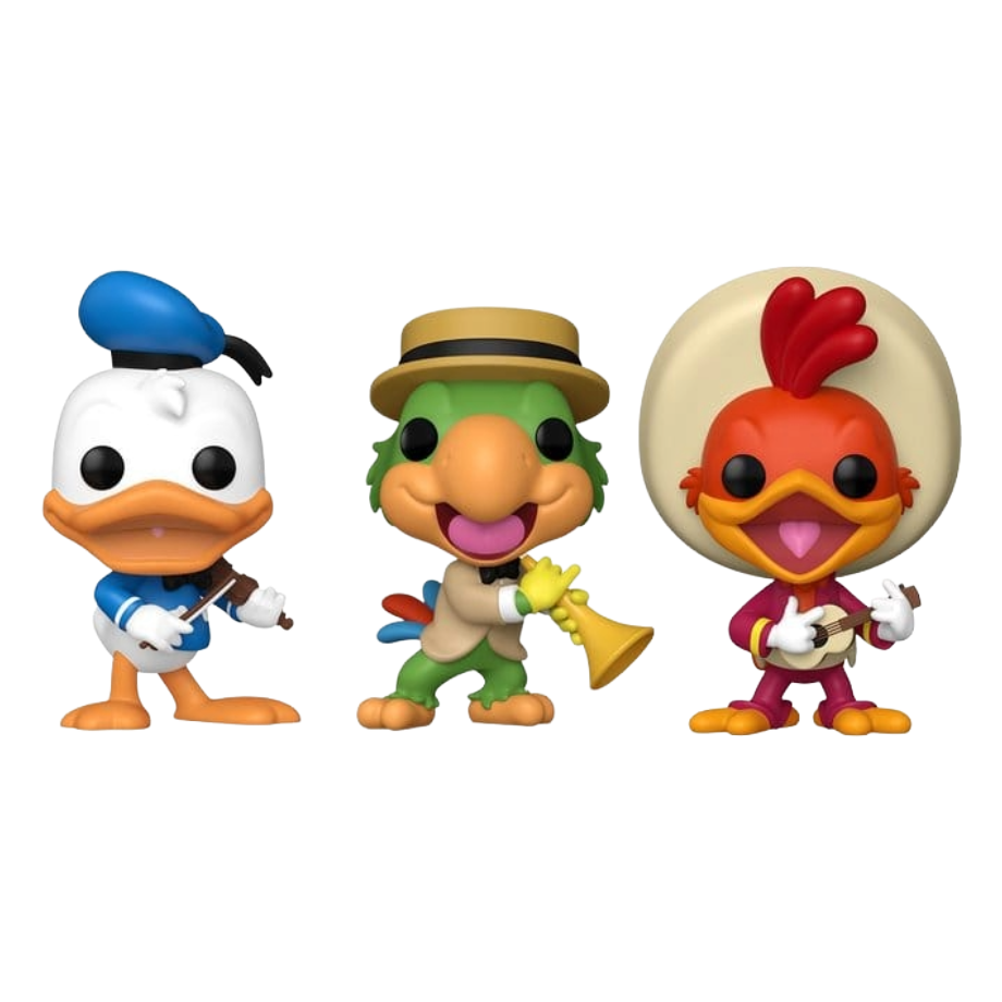 Funko POP! Disney - The Three Caballeros 3Pack
