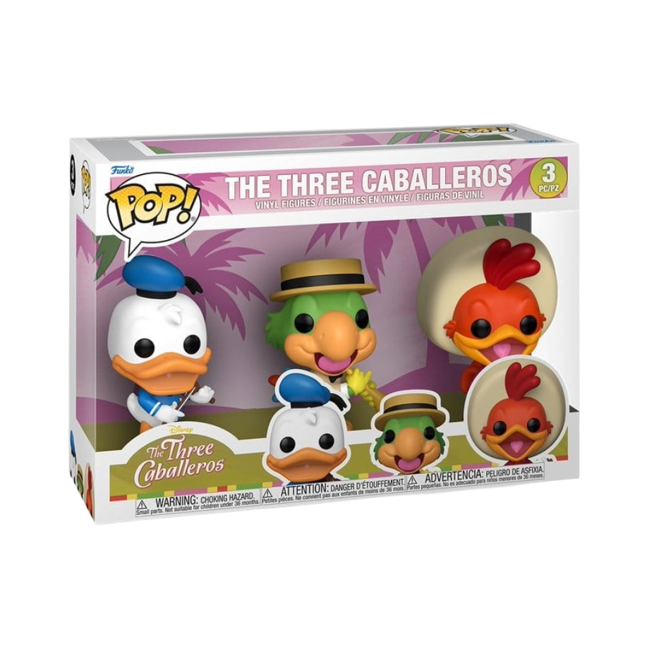 Funko POP! Disney - The Three Caballeros 3Pack
