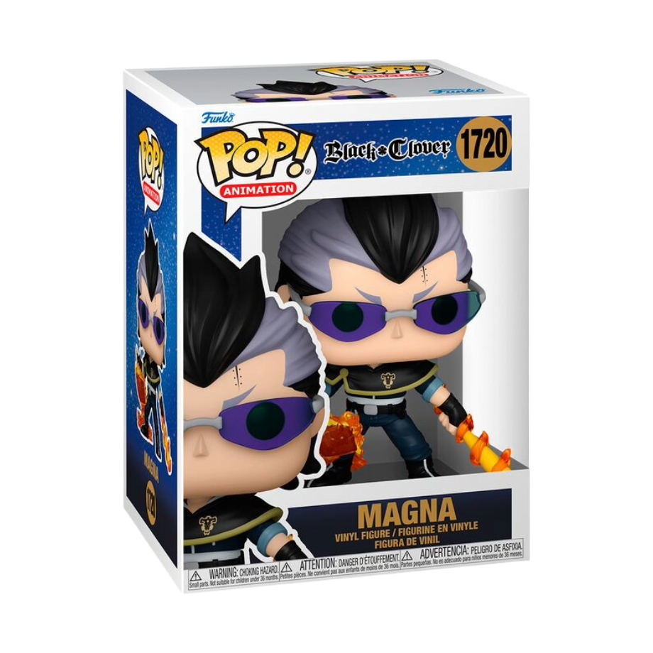 Funko Pop! Black Clover - Magna 1720 *Box damage*