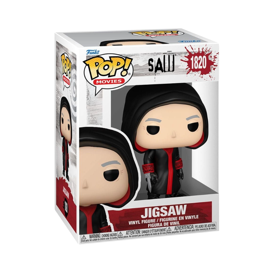 Funko POP! Saw - Jigsaw 1820 *Chance auf Chase*
