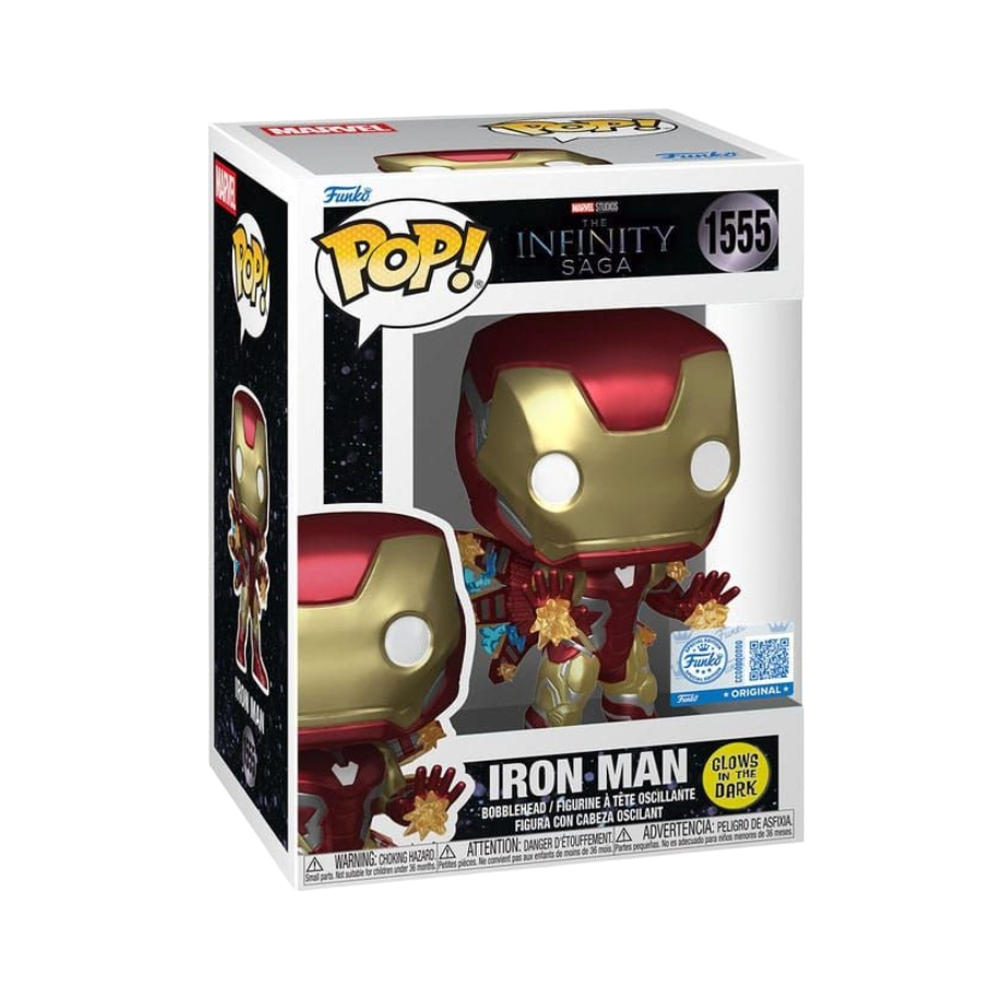 Funko POP! Avengers: Endgame  - Iron Man Beams glow 1555 *Exclusive*