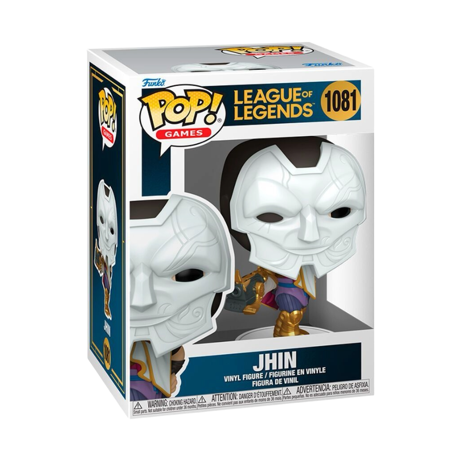Funko POP! League of Legends - Jhin 1081 *Light Box Damage*