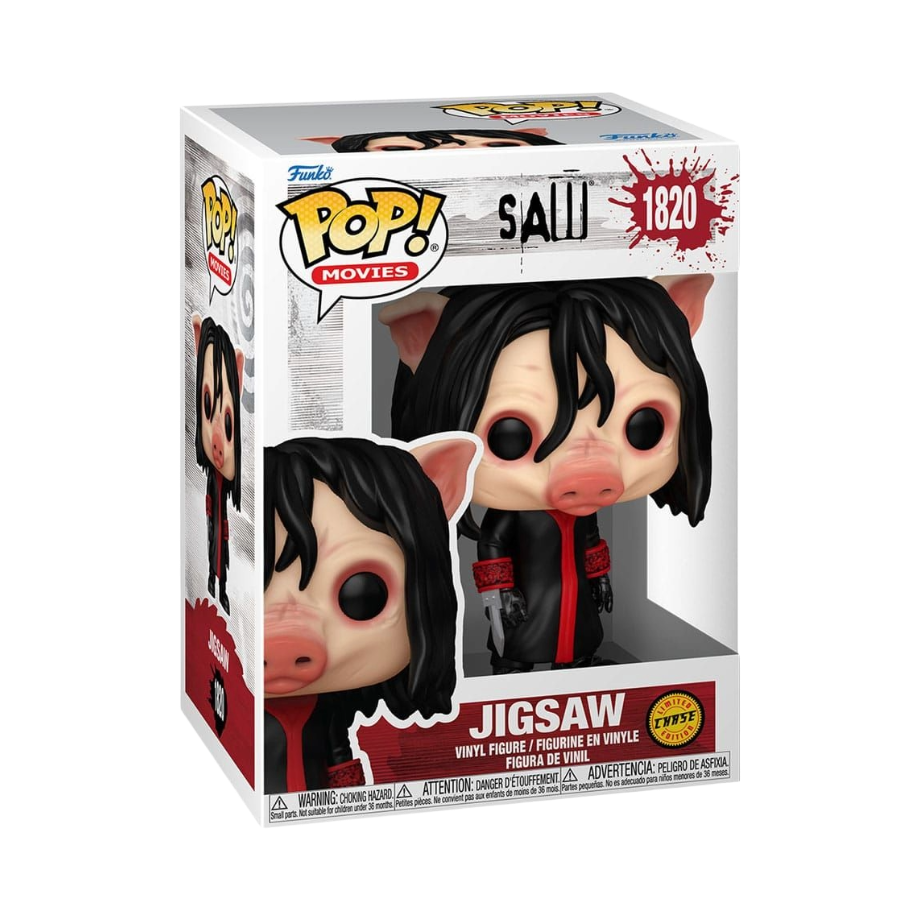 Funko POP! Saw - Jigsaw 1820 *Chance auf Chase*