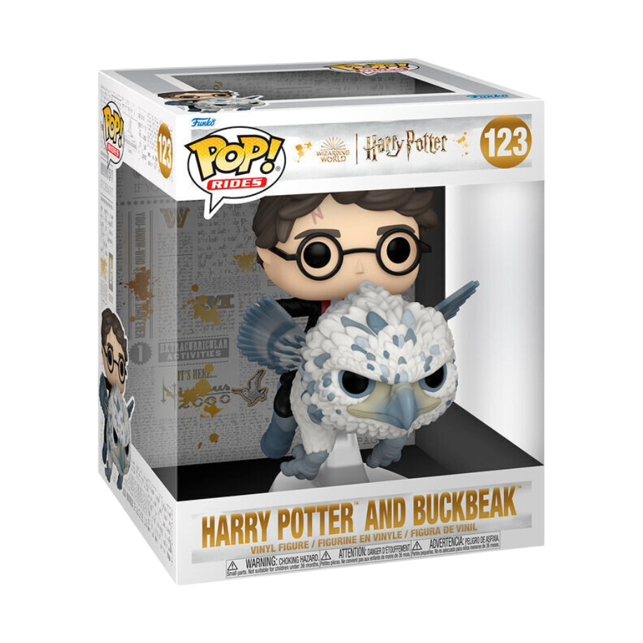Funko Pop! Rides Deluxe Harry Potter - Harry & Buckbeak 123
