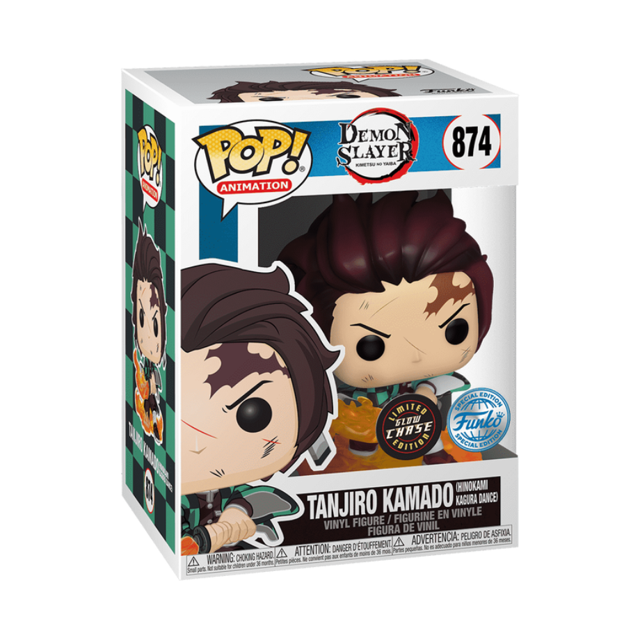 Funko Pop! Demon Slayer - Tanjiro Kamado 874 *Chance auf Chase*
