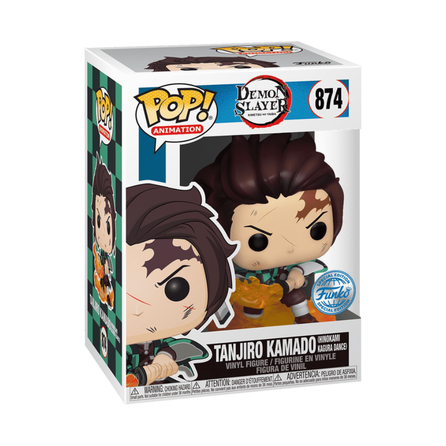 Funko Pop! Demon Slayer - Tanjiro Kamado 874 *Chance auf Chase*