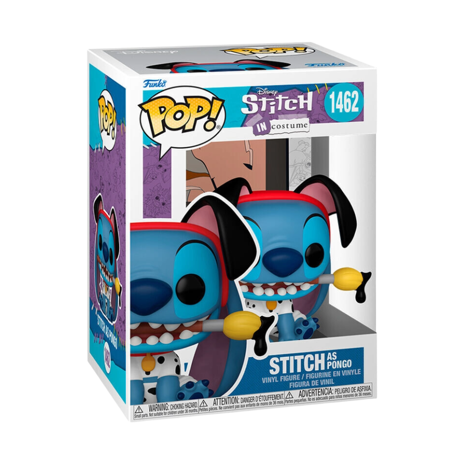 Funko Pop! Disney - Stitch as Pongo 1462