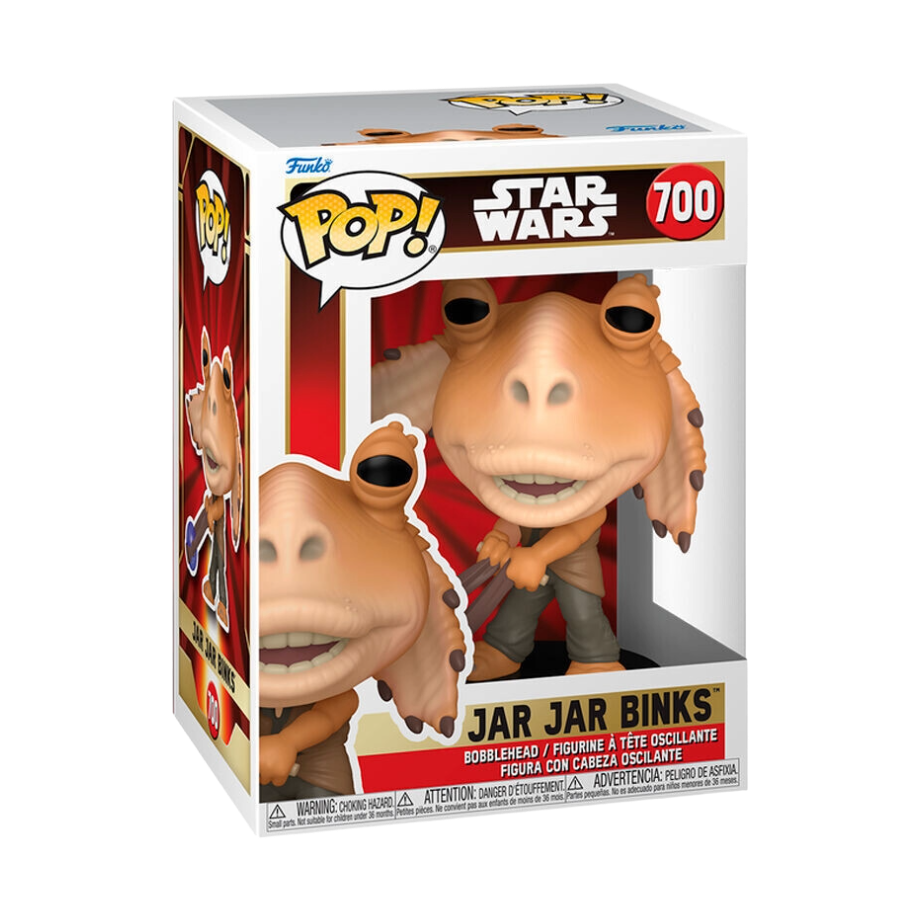 Funko Pop! Star Wars - Jar Jar Binks 700 * Box Damage*