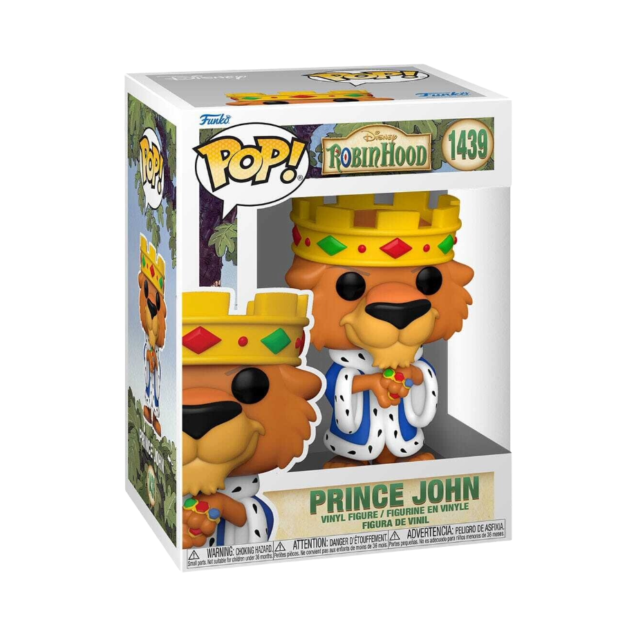 Funko Pop! Disney´s Robin Hood - Prince John 1439