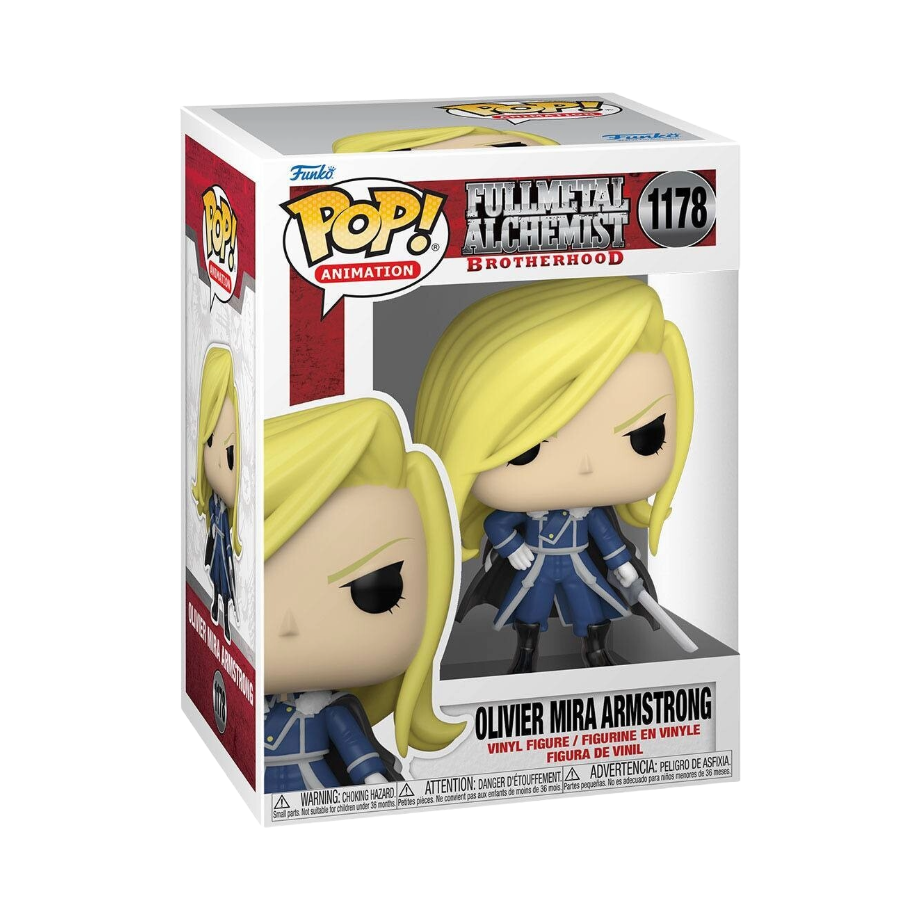 Funko Pop! Fullmetal Alchemist Brotherhood  - Olivier Armstrong with Sword 1178