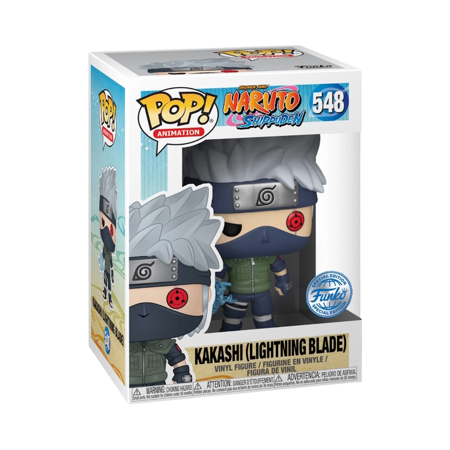 Funko Pop! Naruto Shippuden - Kakashi (Lightning Blade) 548 *Exclusive*