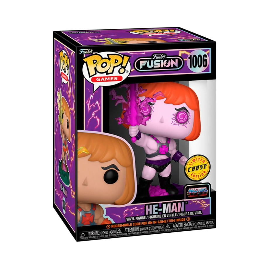 Funko Pop! Games Funko Fusion: Masters of the Universe He-Man 1006 *Chase Bundle*