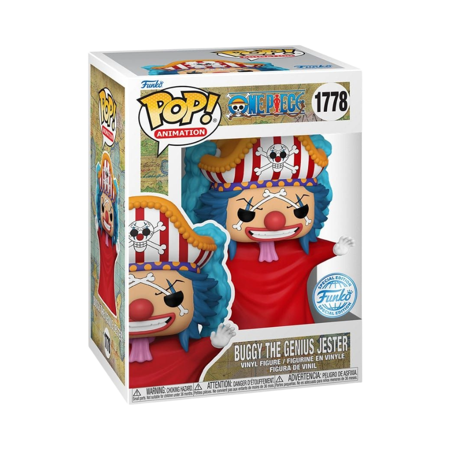 Funko Pop! One Piece - Buggy (Post Time-Skip) 1778 *Exclusive*