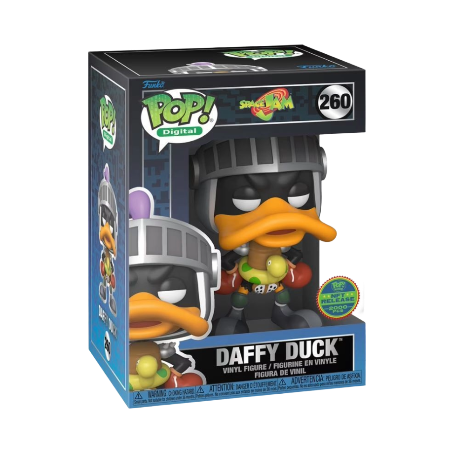 Funko Pop! Digital Space Jam - Daffy Duck 260 *NFT Exclusive*