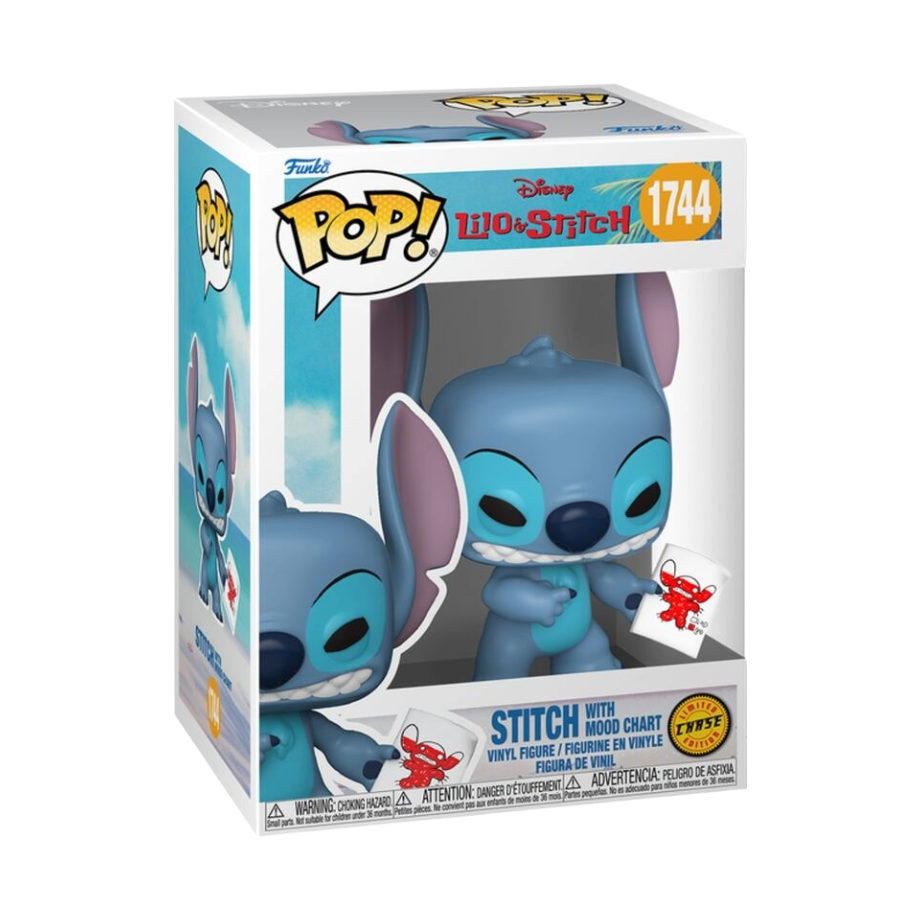 Funko Pop! Lilo & Stitch - Stitch with Mood Chart 1744 *Chase Bundle*