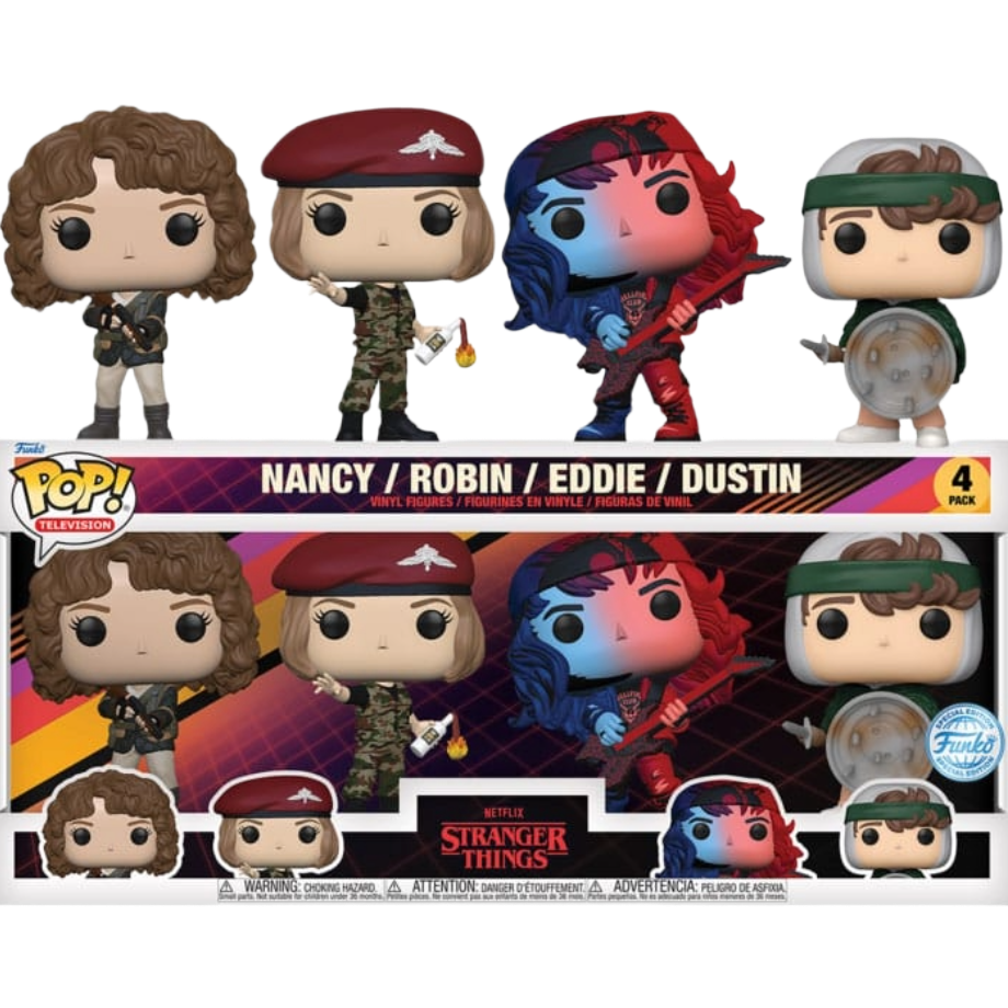 Funko POP! Stranger Things - 4er Pack Season 4*Exclusive*