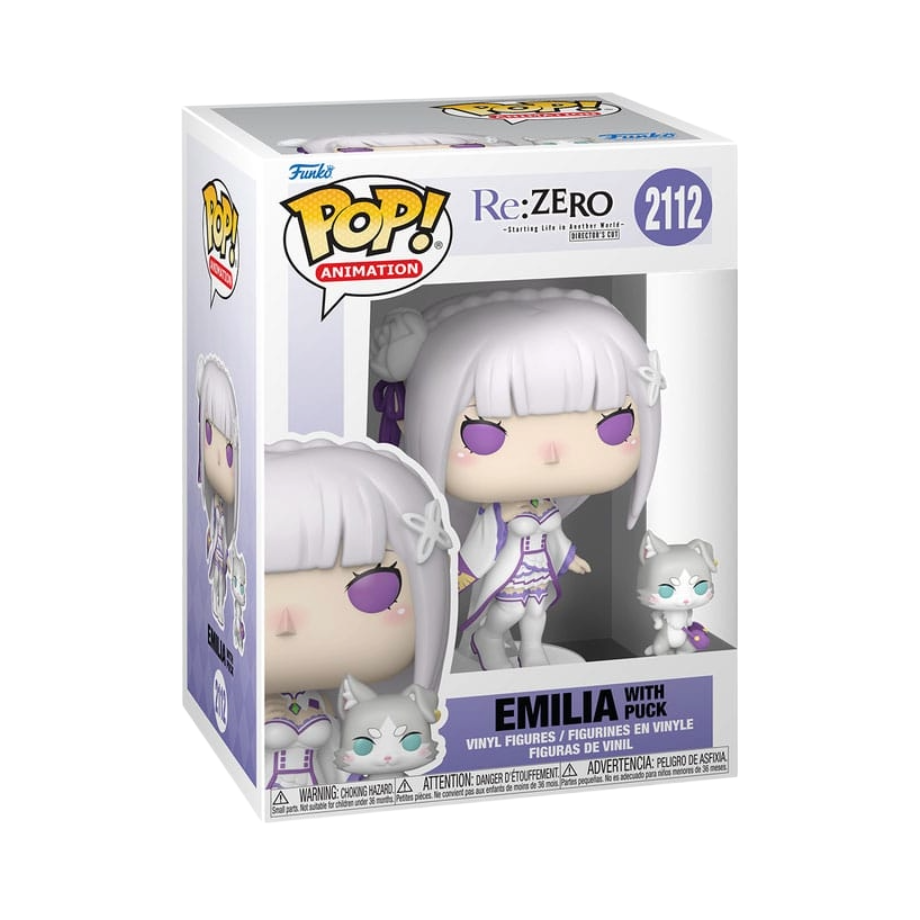 Funko POP! Re:ZERO - Emilia with Puck 2112
