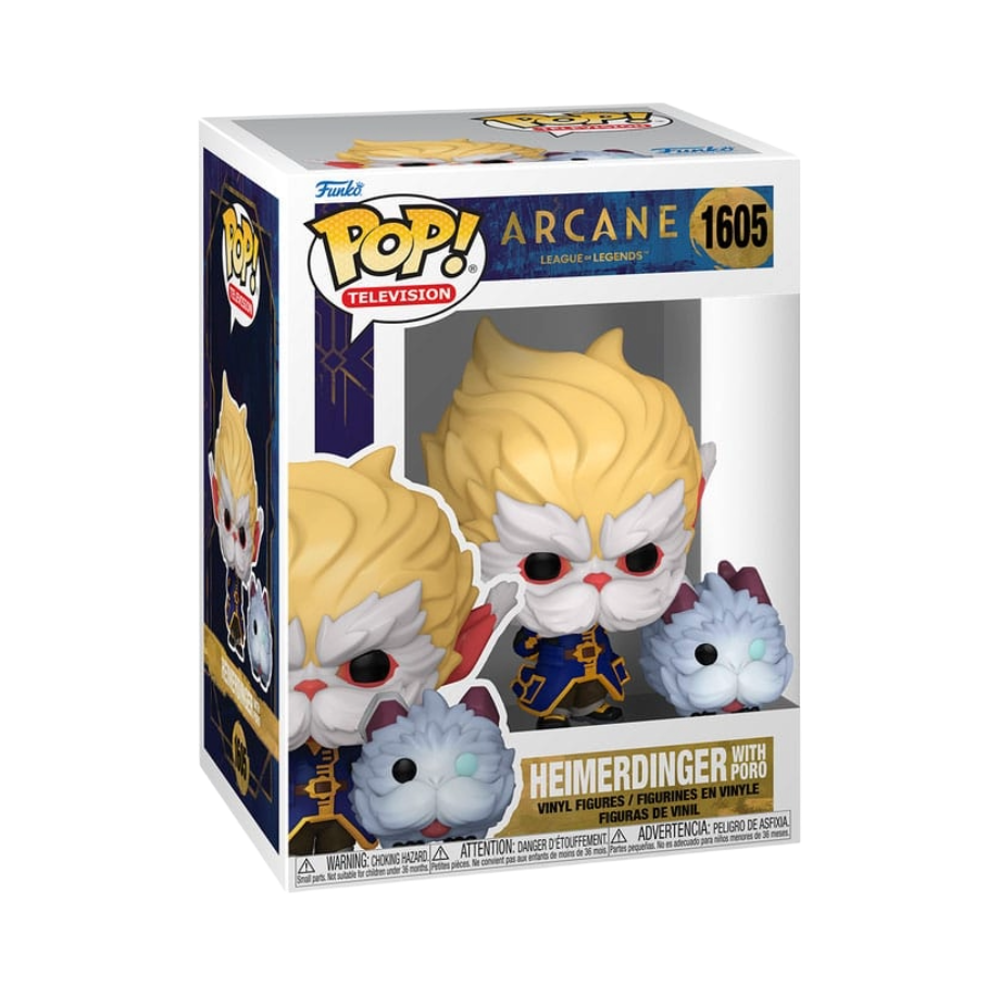 Funko POP! Arcane - Heimerdinger with Poro 1602