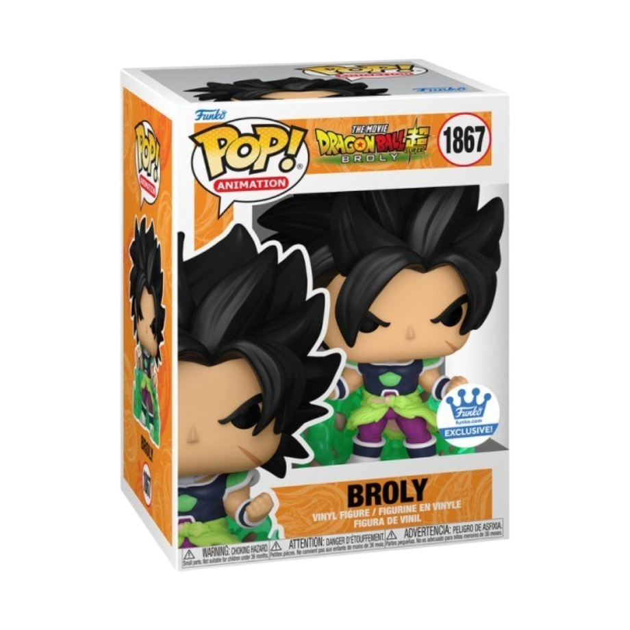 Funko Pop! Dragon Ball Super Broly - Broly 1867 *Exclusive*