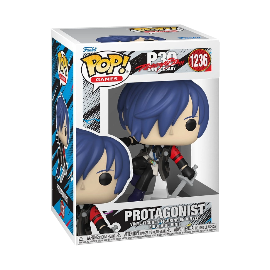 Funko POP! Persona 3 - Male Protagonist Makoto 1236