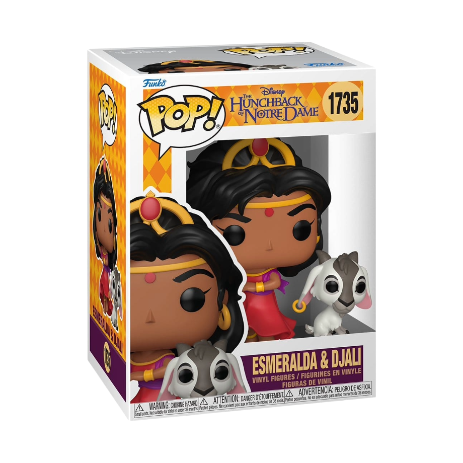 Funko POP! Der Glöckner von Notre Dame - Esmeralda & Djali 1735