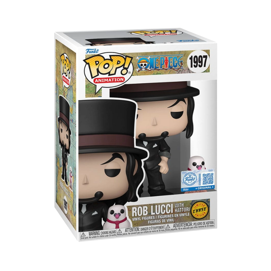 Funko POP! One Piece - Rob Lucci with Hattori 1997 *Chance auf Chase* EXCLUSIVE