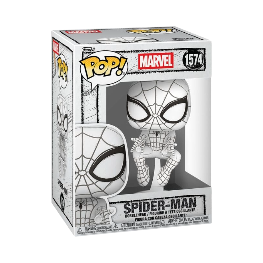 Funko Pop! Marvel - sketched Spider-Man 1574