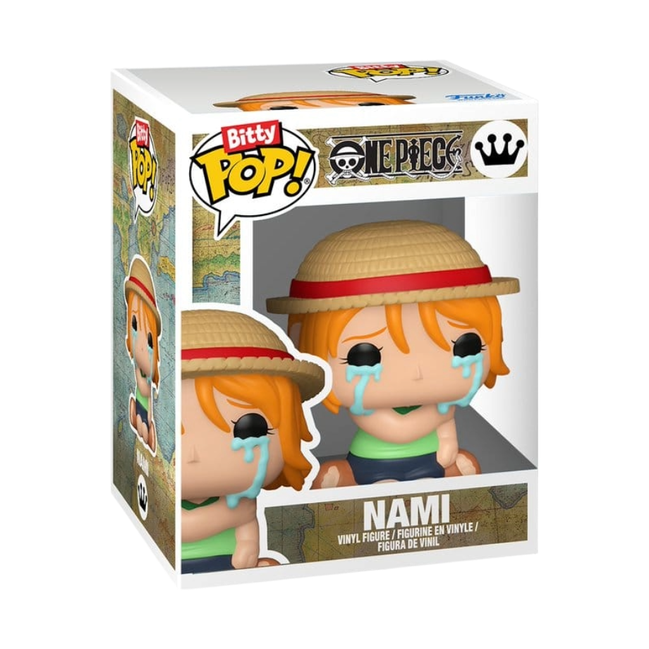 Funko Bitty POP! One Piece - Monkey D. Luffy & Nami 2-Pack