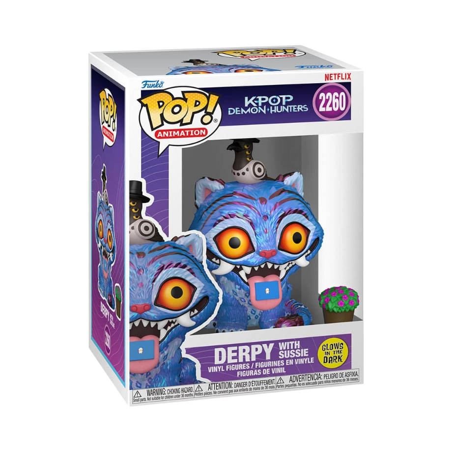 Funko Pop! K-Pop Demon Hunters - Tiger w/Bird 2260 *glow*