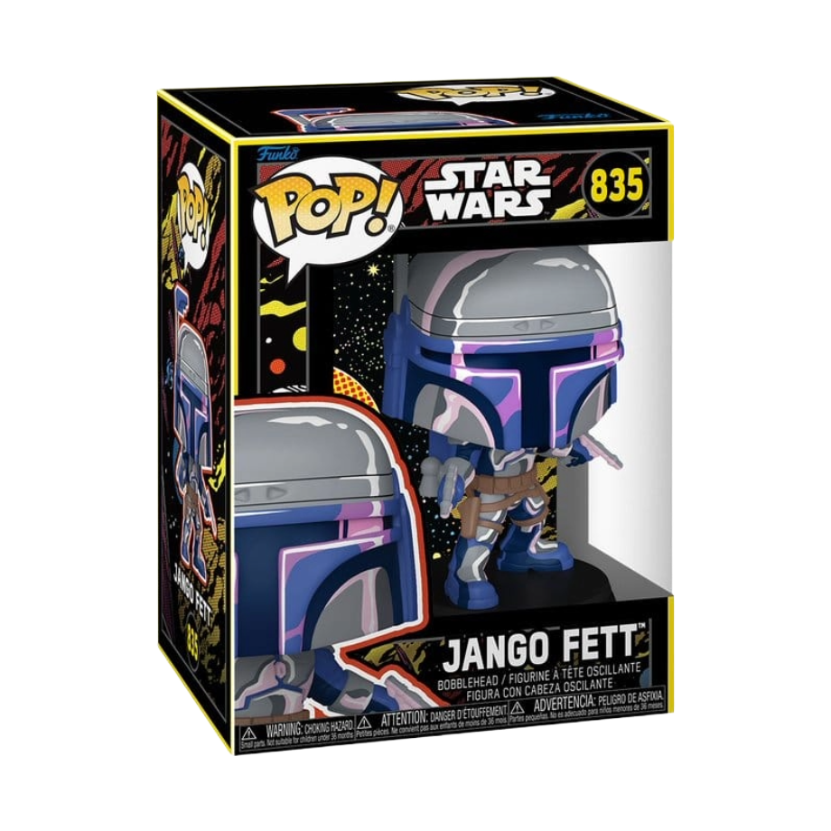 Funko POP! Star Wars: Mandalorian & Grogu - Jango Fett (Retro) 835