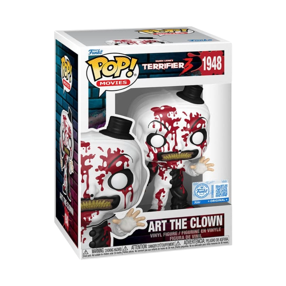 Funko Pop! Terrifier - Art the Clown (Bloody) 1948 *Chance auf Chase Exclusive*