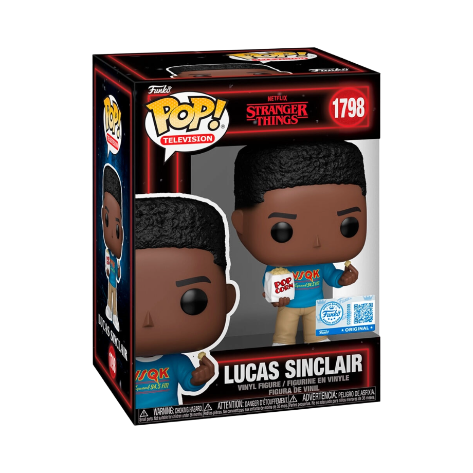 Funko POP! Stranger Things - Lucas Sinclair 1798 *EXCLUSIVE*