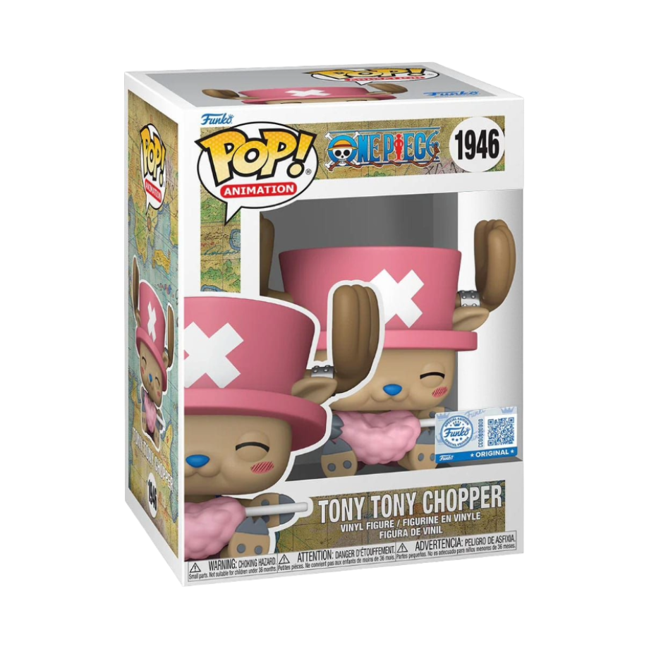 Funko POP! One Piece - Tony Chopper with Cotton Candy 1946 *Exclusive*
