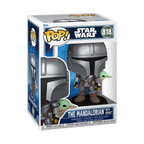 Funko Pop! Star Wars: The Mandalorian and Grogu - The Mandalorian with Grogu 818
